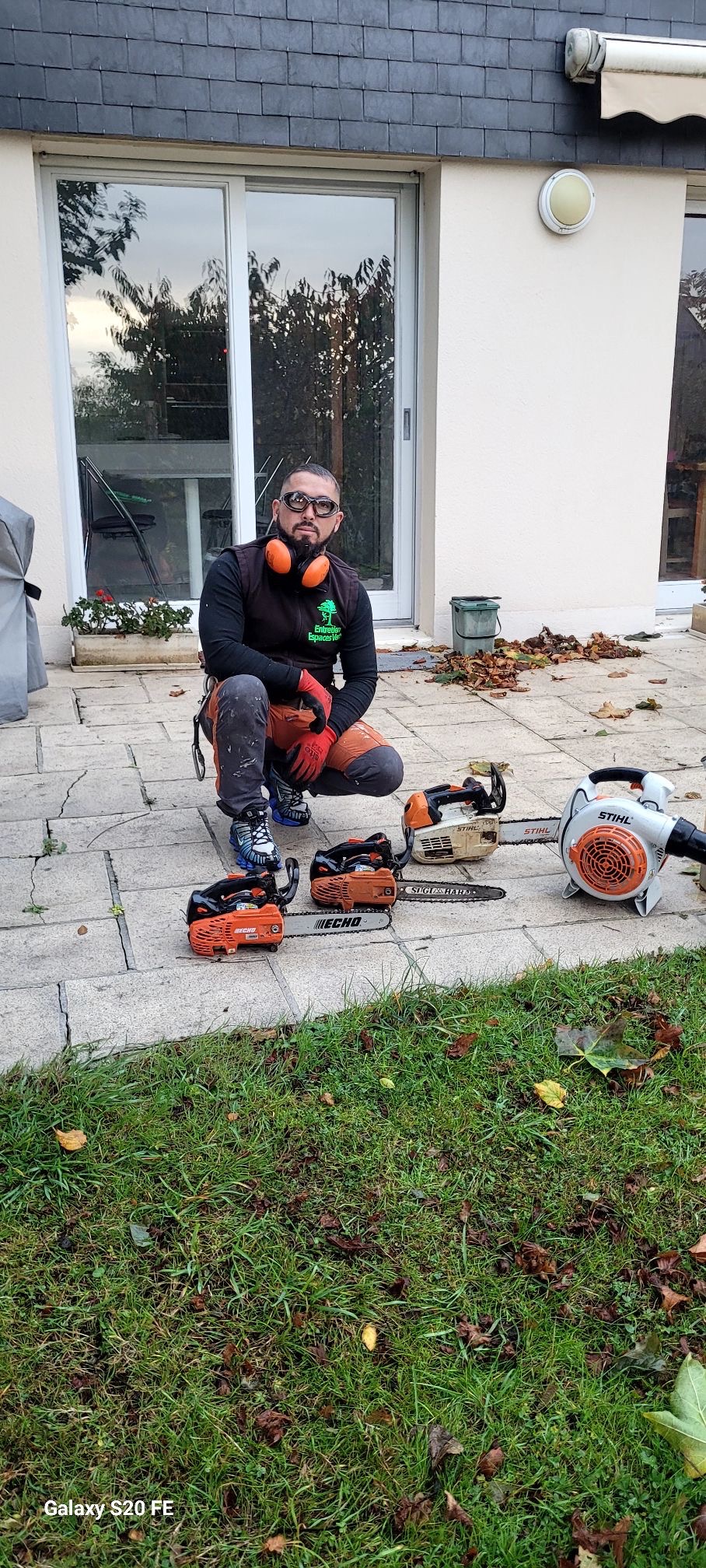 Chantier élagage abattage Tours 37 élagueur professionnel